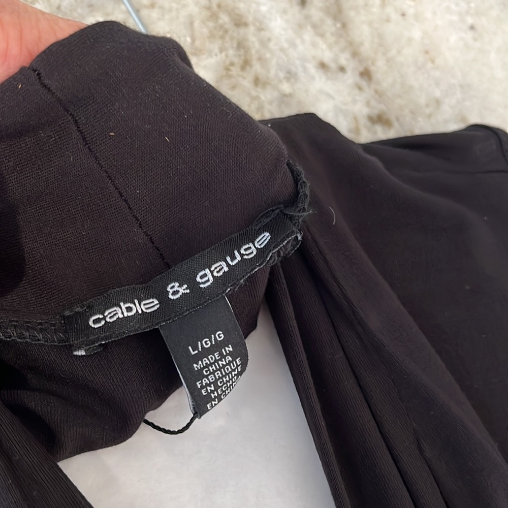 NWT black smock top - Picture 5 of 5